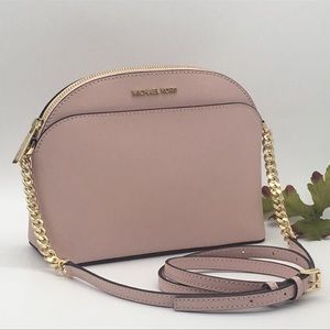 MICHAEL KORS MD DOME CROSSBODY Powder Blush